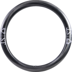 Llanta de carbono ST52 Disc de 52 mm de perfil para carretera sobre fondo transparente — ST Wheels