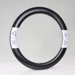 Vista lateral de la llanta de carbono ST65 Disc de 65 mm de perfil para carretera y competición — ST Wheels