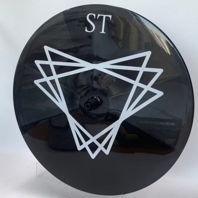 Rueda lenticular ST TT para contrarreloj y triatlón, perfil aerodinámico de disco